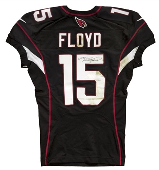 2013 Michael Floyd Game Worn and Signed Arizona Cardinals Jersey (NFL Auction PSA/DNA)